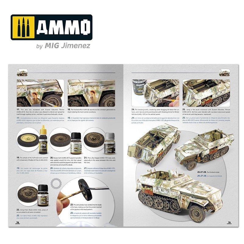 Munitions du MiG 6039 : Comment peindre des chars allemands de la Seconde Guerre mondiale en hiver (multilingue : anglais - espagnol) – image 8