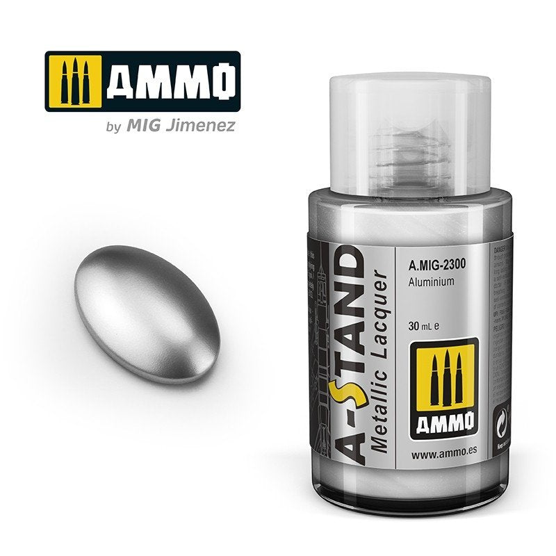 Ammo of Mig 2300 A-STAND Aluminum 30ml