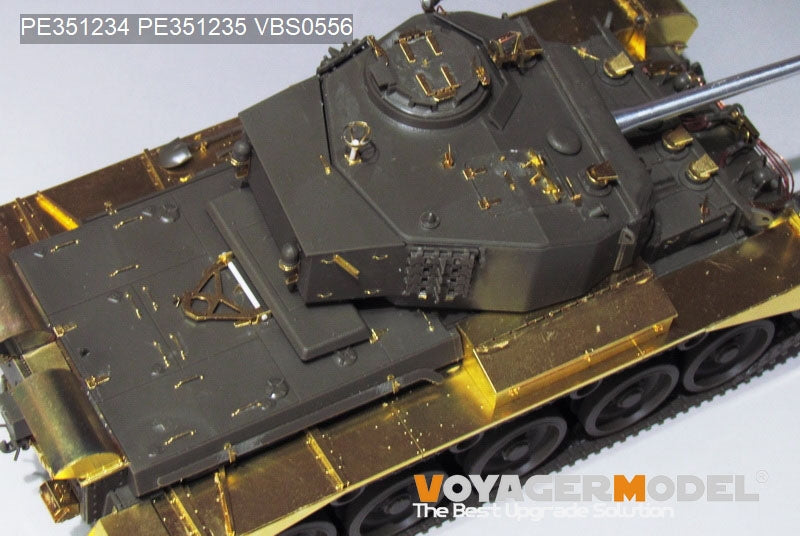 Kit de mise à niveau Voyager Model PE351234 pour le Comet A-34 britannique de la Seconde Guerre mondiale, compatible avec la maquette TAMIYA 35380 au 1/35 – image 3