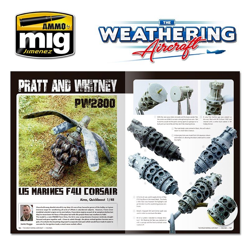 MUNITIONS du Mig Jimenez 5203 TWA NUMÉRO 3 MOTEURS (ANGLAIS) – Bild 6
