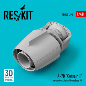 RESKIT RSU48-0296 A-7D « CORSAIR II » TUYAU D&amp;#39;ÉCHAPPEMENT POUR MAQUETTE HOBBYBOSS 1/48
