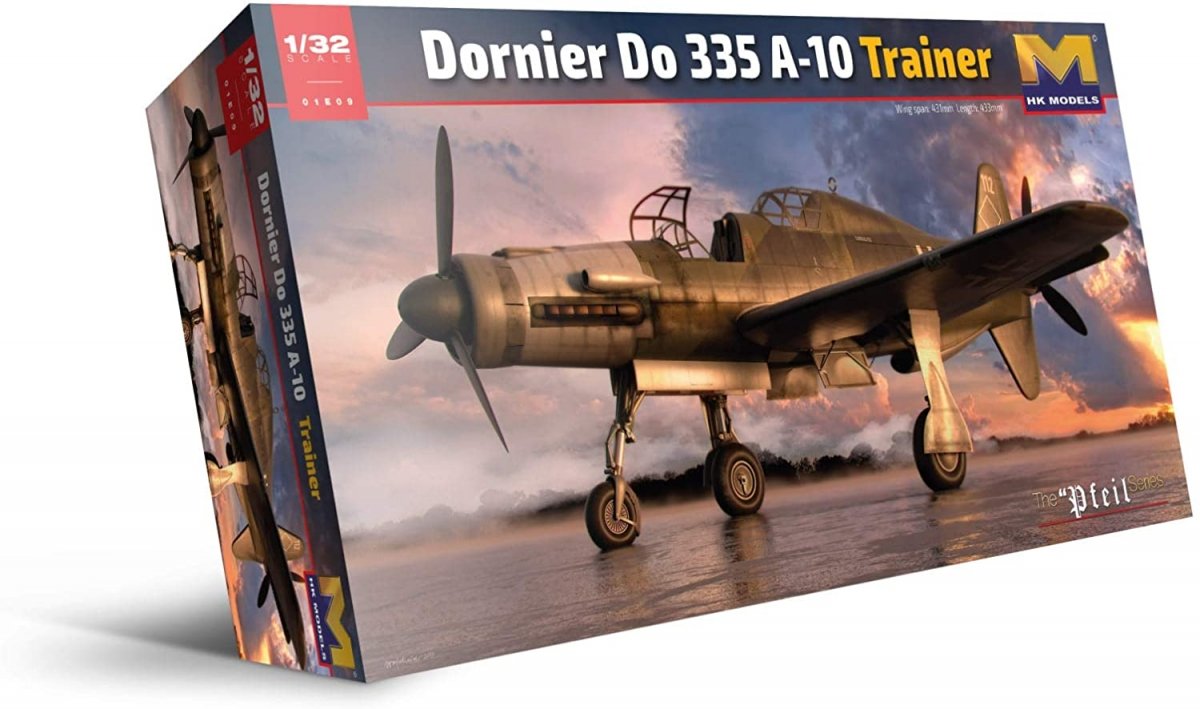 Maquette HK Models 01E009 Dornier Do 335 A-10 Trainer 1/32 – imagen 2