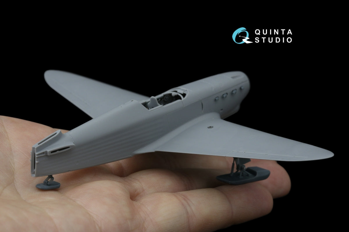 Quinta Studio QT72014 Train d&amp;#39;atterrissage de ski Yak-1 (Zvezda) 1/72 – immagine 2