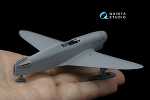 Quinta Studio QT72014 Train d&amp;#39;atterrissage de ski Yak-1 (Zvezda) 1/72 – immagine 2