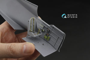 Intérieur imprimé en 3D et coloré sur papier décalcomanie Quinta Studio QD32255 Curtiss H-75 Hawk (Special Hobby) 1/32 – image 5