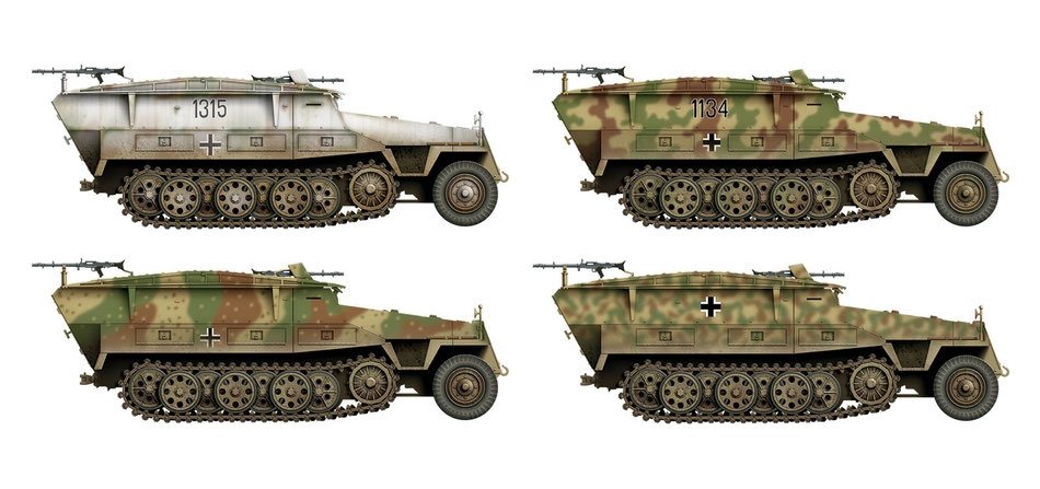 Das Werk DW35030 mtl.Pi.Pzwg. Sd.Kfz.251/7 1/35 – immagine 3