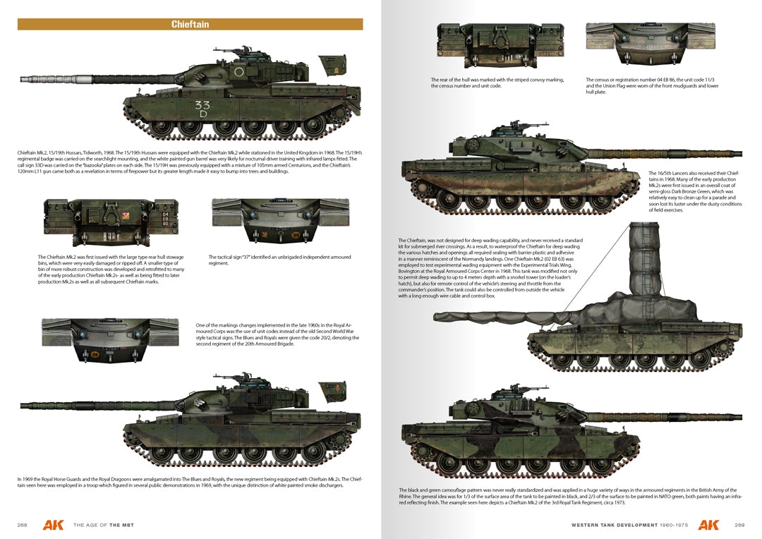 AK Interactive AK130014 L&amp;#39;ÈRE DU CHAR DE COMBAT PRINCIPAL - Anglais  – image 14