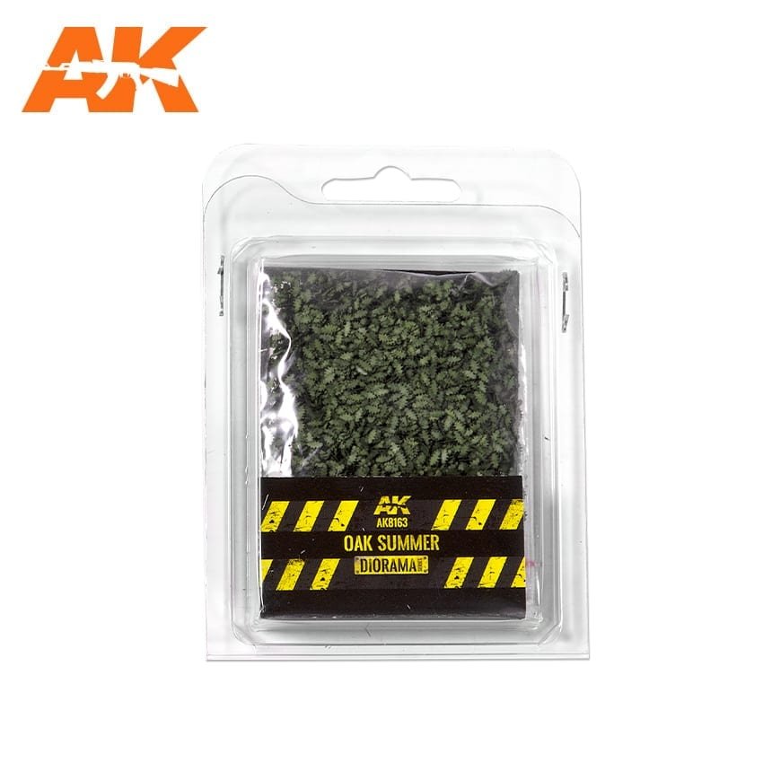 AK Interactive AK8163 Feuilles d&amp;#39;été de chêne 75 mm / 90 mm 1/32 1/35