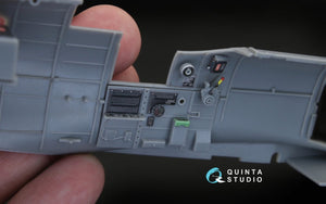 Intérieur du Spitfire Mk.V imprimé en 3D et coloré par Quinta Studio QD32030 sur papier décalcomanie (pour kit Hobbyboss) 1/32 – image 8