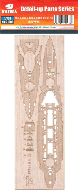 Kajika KM71009 IJN Battlecruiser Hiei 1915 pont en bois 1/700