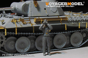 Maquette Voyager PE35982 Char Panther D allemand de la Seconde Guerre mondiale, version initiale de base, pour TAKOM 2103 au 1/35 – image 12