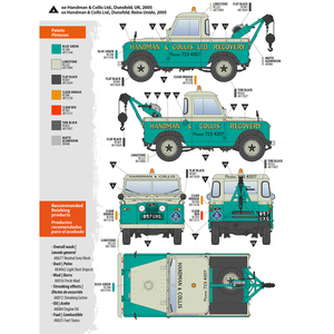 AK Interactive AK35014 LAND ROVER 88 SERIES IIA CRANE-TOW TRUCK 1/35 – zdjęcie 10