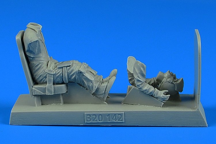 Aerobonus 320142 Figurine de pilote de l'USAF avec siège pour O-2 pour Roden au 1/32
