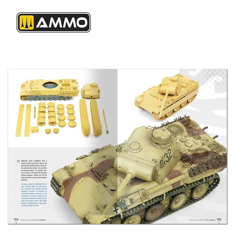 Ammo by Mig 6300 Maquettes à l&amp;#39;échelle pour débutants Vol. 1 : Assemblage (Bilingue anglais et espagnol) – immagine 12