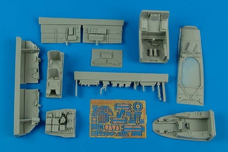 Ensemble de cockpit Aires 4585 Me 410B-2/U4 1/48 MENG