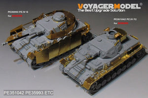 Maquette Voyager PE351042 Char allemand Pz.Kpfw.IV Ausf.F2 Basic pour Border BT-003, échelle 1/35 – Bild 19