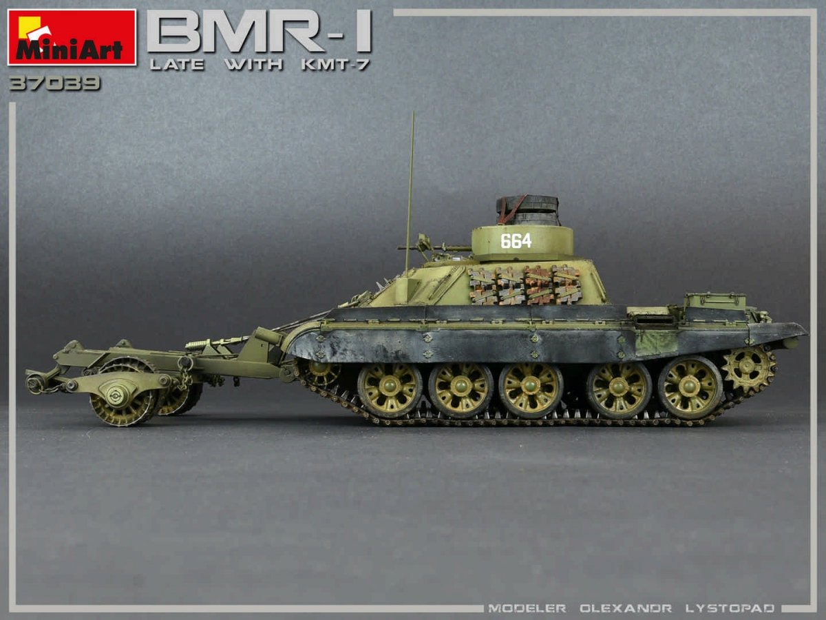 MiniArt 37039 BMR-1 Mod tardif. avec KMT-7 1/35 – immagine 6