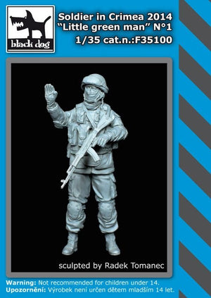Black Dog F35100 Soldat en Crimée N°1 1/35