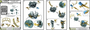 Maquette Master SM-350-091 USN 40 mm/56 Bofors à double affût ver.1 / avec directeur de tir Mk-51 - (résine, photodécoupe et pièces tournées) - (6 pièces) 1/350 – image 10