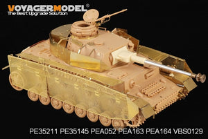 Voyager modèle PEA164 Panzer.IV allemand de la Seconde Guerre mondiale Ausf.J &amp;quot;Thoma Shields&amp;quot; grillage schürzen (pour tous) 1/35 – immagine 3