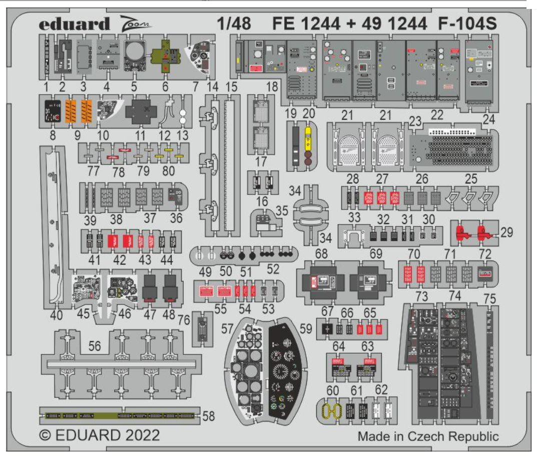 Eduard 491244 F-104S KINETIC 1/48  – image 2