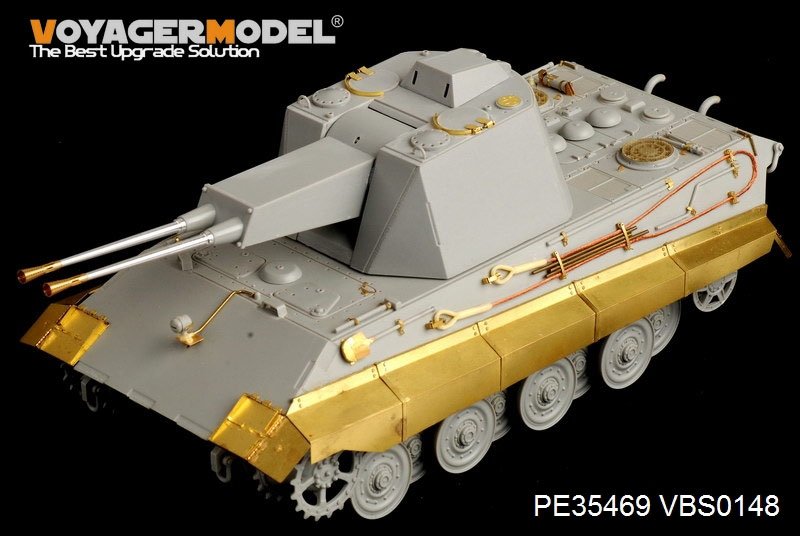 Maquette Voyager PE35469, char allemand E-75 FlaKpanzer de la Seconde Guerre mondiale pour TRUMPETER 01539, échelle 1/35 – Bild 2