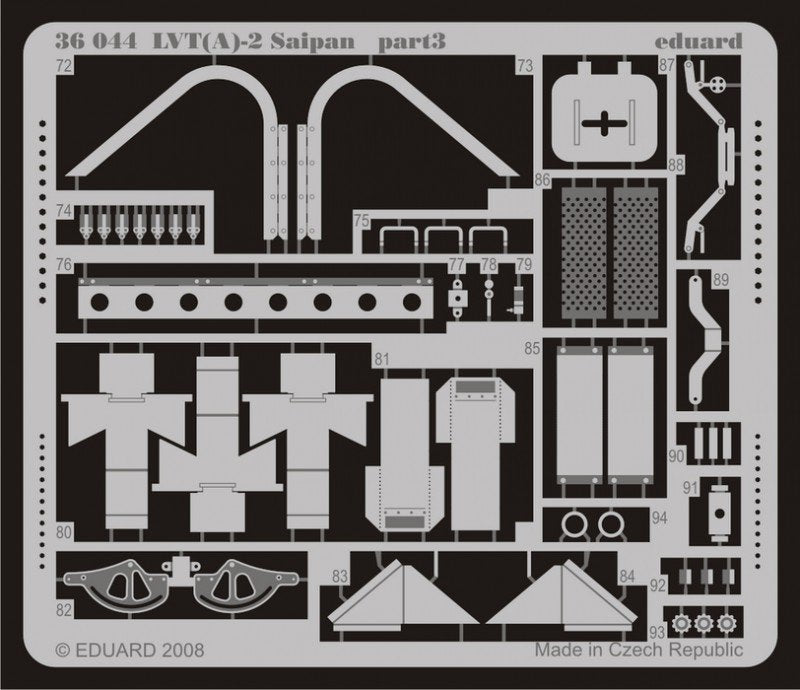 Eduard 36044 LVT(A)-2 Saipan 1/35 Italeri – image 3