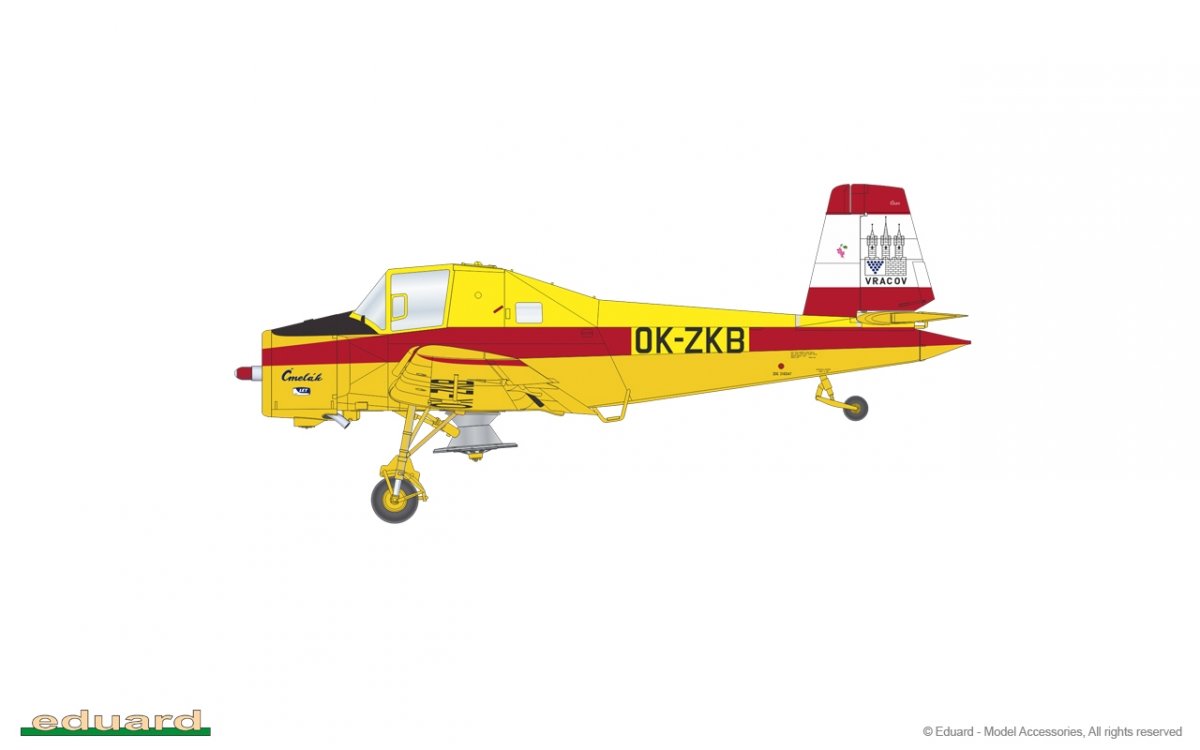 Eduard D72031 Z-37A Cemelák pour EDUARD 1/72 – immagine 5