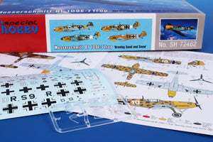 Special Hobby 72462 Messerschmitt Bf 109E-7Trop « Braving Sand and Snow » 1/72 – imagen 11