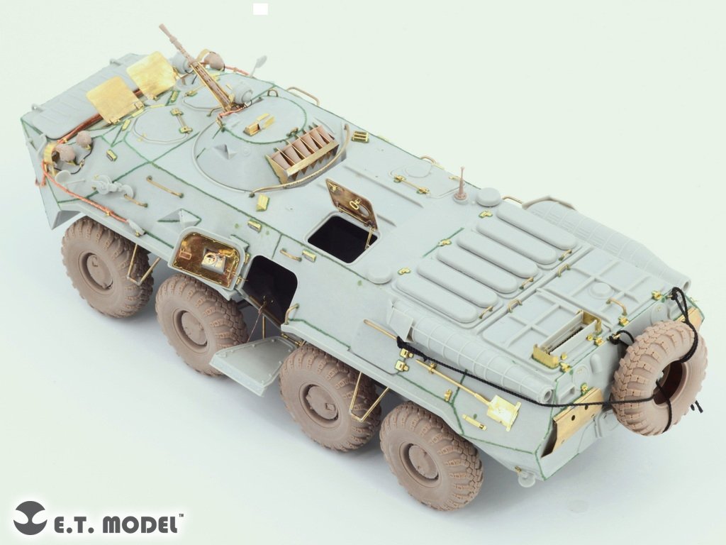 E.T. Model P35-120 Russian BTR-80/80A APC Sagged wheels (Wide) For TRUMPETER Kit 1/35 – zdjęcie 8