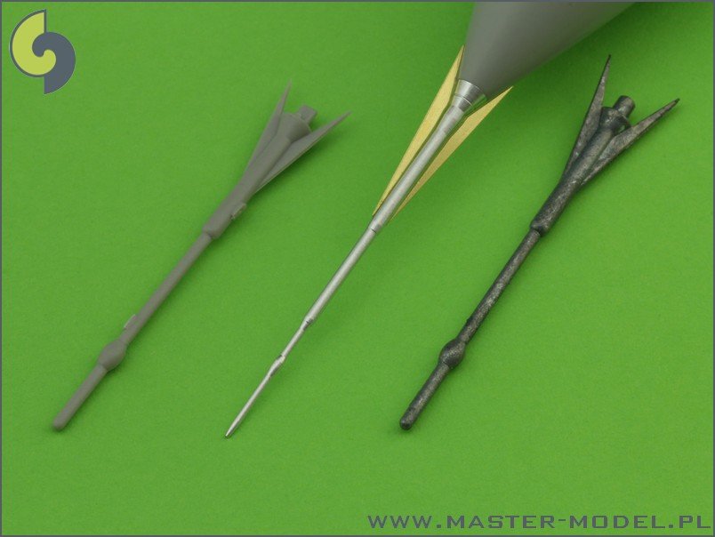 Master AM-32-048 MiG-29 (Fulcrum) - Tube Pitot (1/32) – image 3