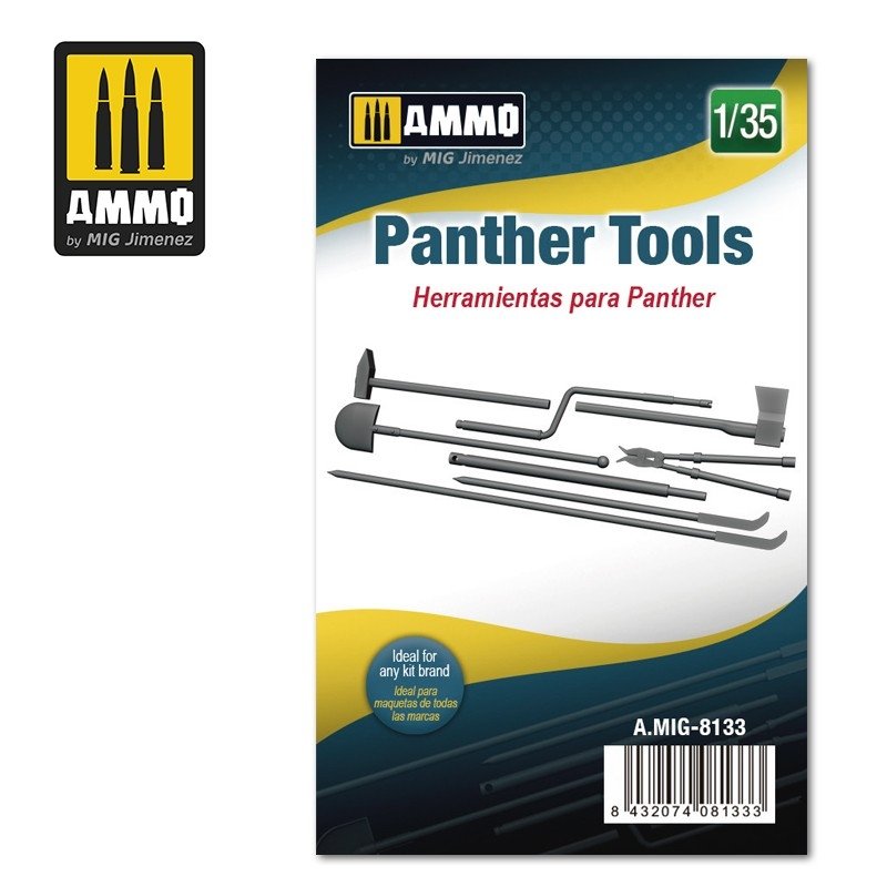 Munitions de Mig 8133 Panther Tools 1/35