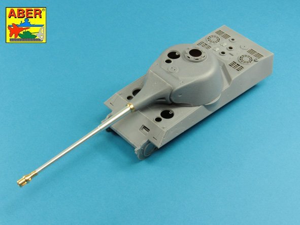 Canon Aber 35L-231 de 10,5 cm KwK L/70 avec frein de bouche à double chicane pour char allemand Pz.Kpfw. VII Lowe à l&amp;#39;échelle 1/35. – image 11