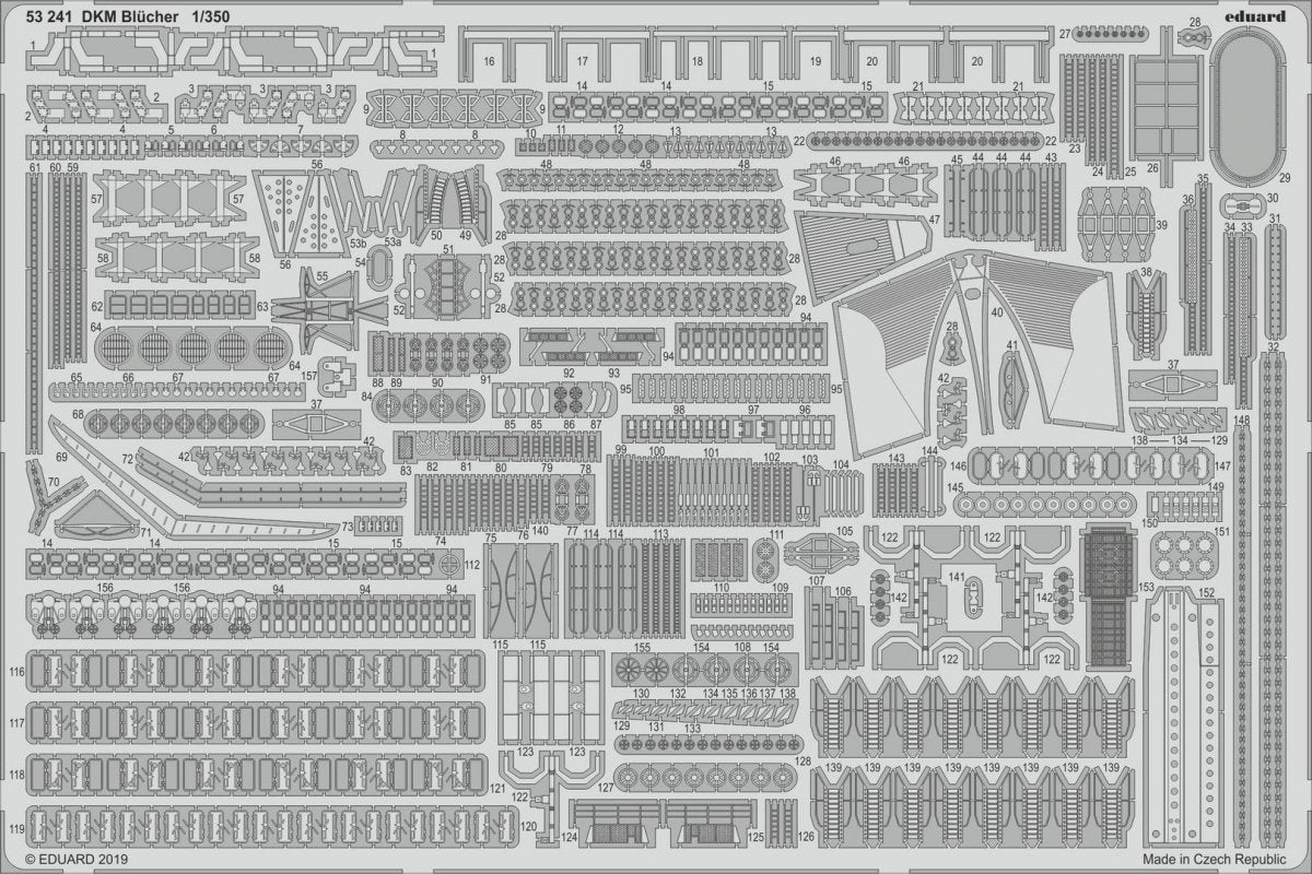 Eduard 53241 DKM Blucher TROMPETTE 1/350