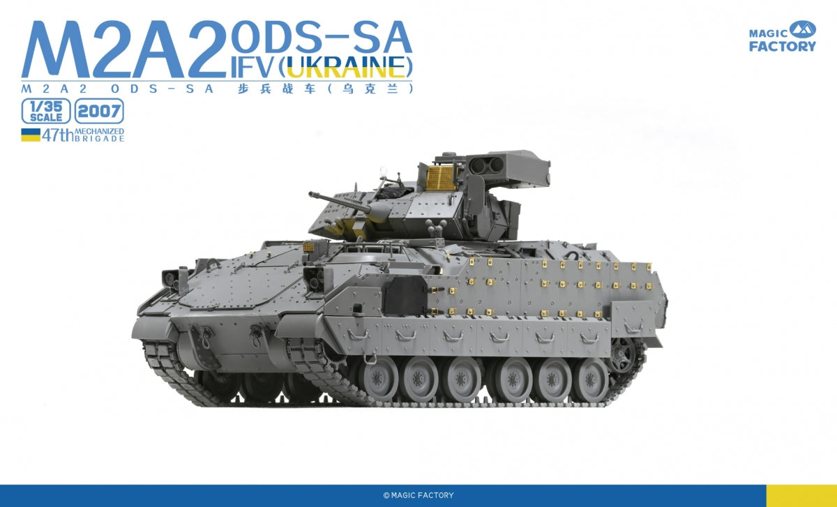 Magic Factory 2007 M2A2 ODS-SA IFV en service en Ukraine (47e brigade mécanisée) 1/35  – image 7