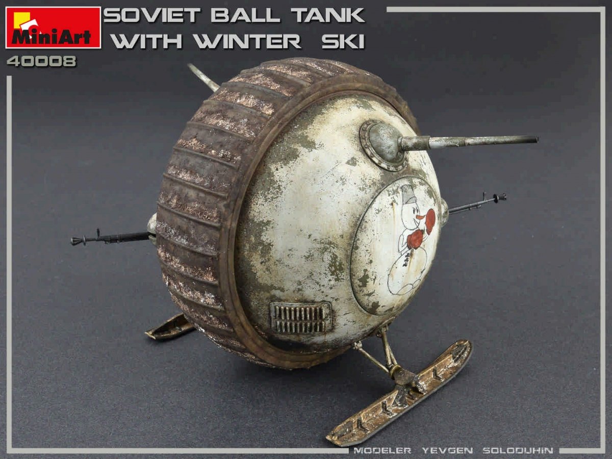MiniArt 40008 RÉSERVOIR À BALLES SOVIÉTIQUE avec SKI D&amp;#39;HIVER. KIT INTÉRIEUR 1/35 – image 5