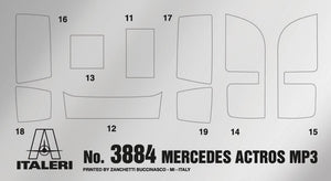 Italeri 3884 Mercedes-Benz Actros MP3 (1/24)  – image 12