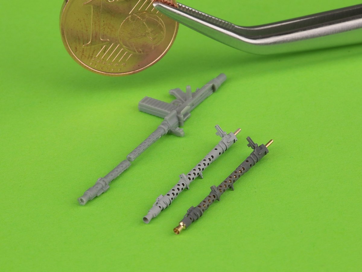 Master GM-35-046 PzKpfw II Ausf. a–F - Canons de 2 cm KwK30 L/55 et MG-34 (pour kits IBG, Dragon et autres) 1/35 – imagen 7