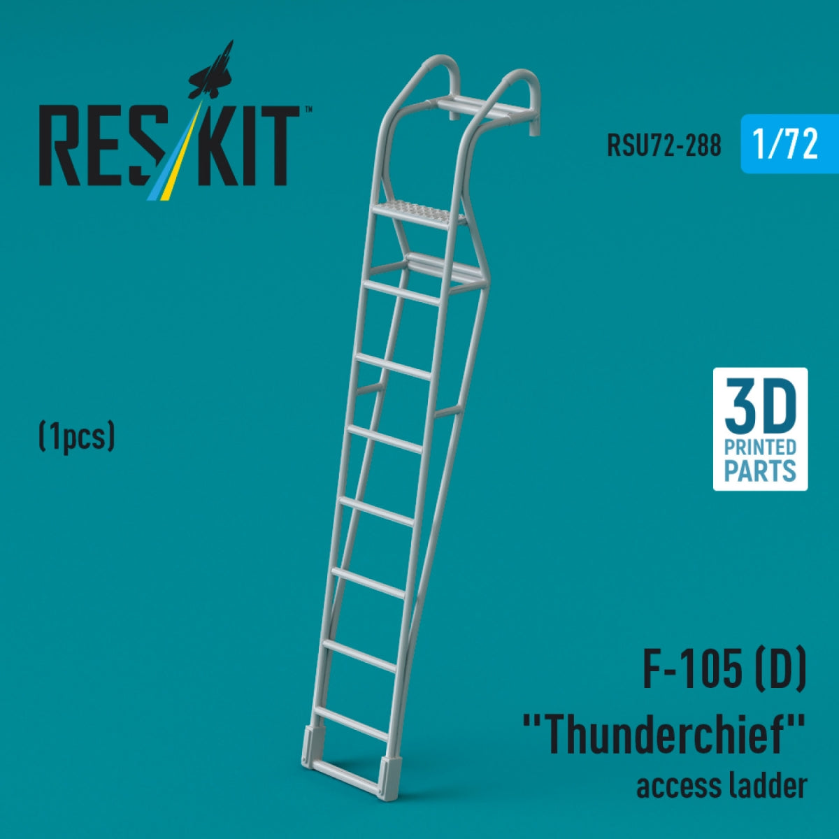 Échelle d&amp;#39;accès RESKIT RSU72-0288 F-105D « Thunderchief » (1 pièce) (Impression 3D) 1/72