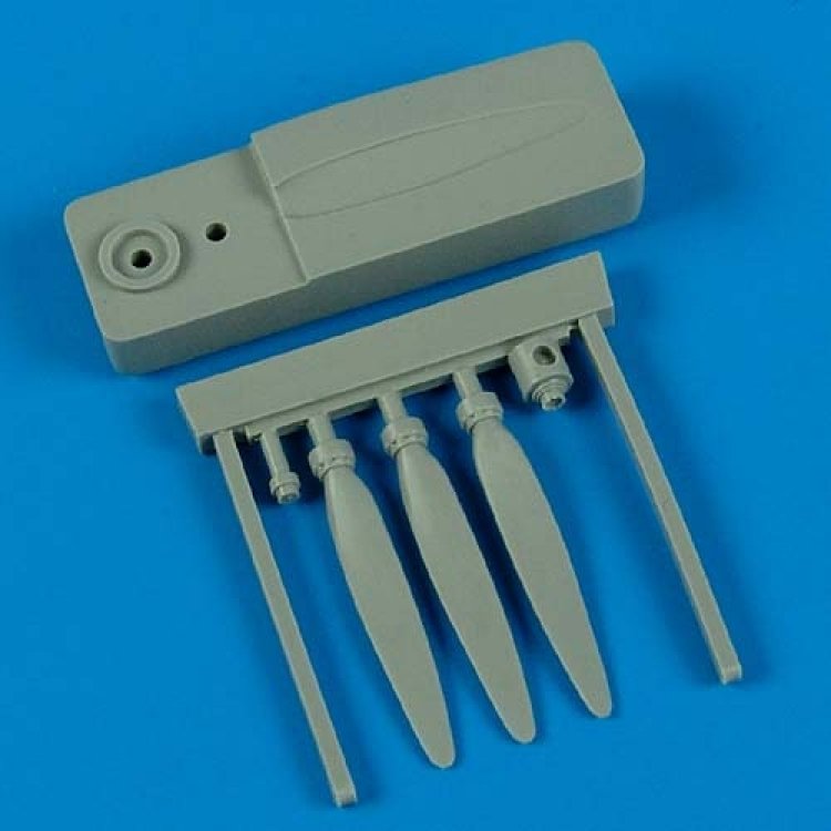 Hélice Quickboost QB48473 Bf 109E avec outil Eduard 1/48