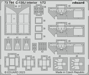 Eduard BIG72173 C-130J PARTIE I ZVEZDA 1/72 – immagine 5
