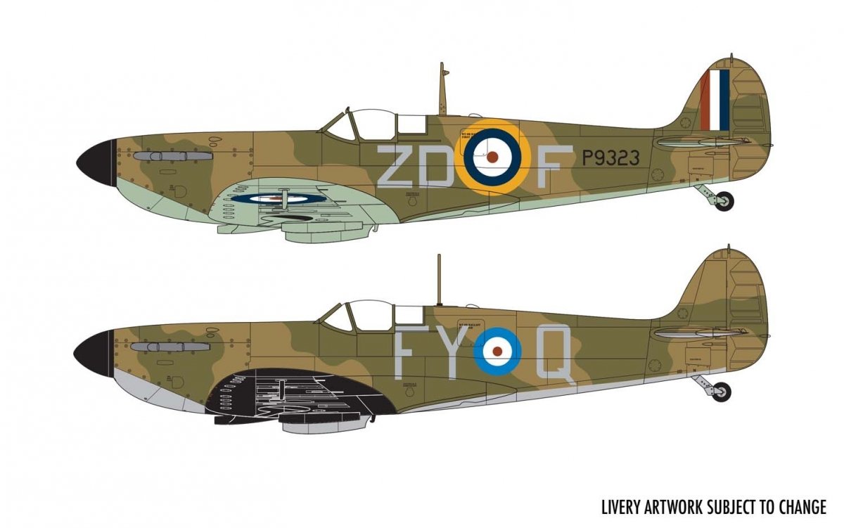 Airfix 05126A Supermarine Spitfire Mk.1a 1/48 – Bild 2