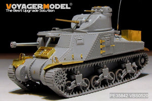 Maquette Voyager PE35842 Char moyen américain M3A4 Lee de la Seconde Guerre mondiale (modèle de base) pour TAKOM 2085 au 1/35 – imagen 6