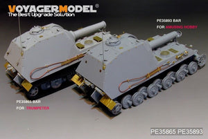 Mortier automoteur lourd allemand BAR 305 mm de la Seconde Guerre mondiale, modèle Voyager PE35865, pour maquette TRUMPETRER au 1/35 – imagen 7