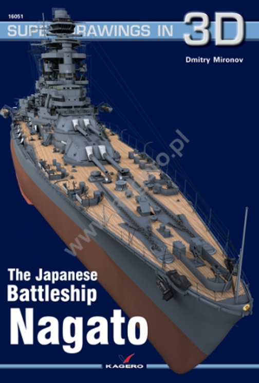 Kagero 16051 Le cuirassé japonais Nagato FR