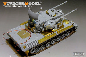 Maquette Voyager PE35840 Gepard A1 SPAAG allemand moderne de base pour TAKOM 2044 au 1/35 – immagine 3
