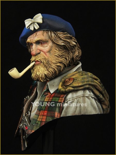Young Miniatures YH1838 Highland Clansman 1/10  – immagine 3