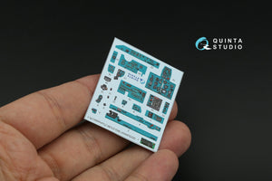 Intérieur coloré imprimé en 3D sur papier décalcomanie Quinta Studio QD48447 MiG-21UM (Trumpeter) 1/48  – immagine 5