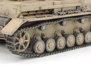 Tamiya 25208 Panzerkampfwagen IV Ausf F. &amp;amp; Moto Afrique du Nord 1/35 – immagine 7