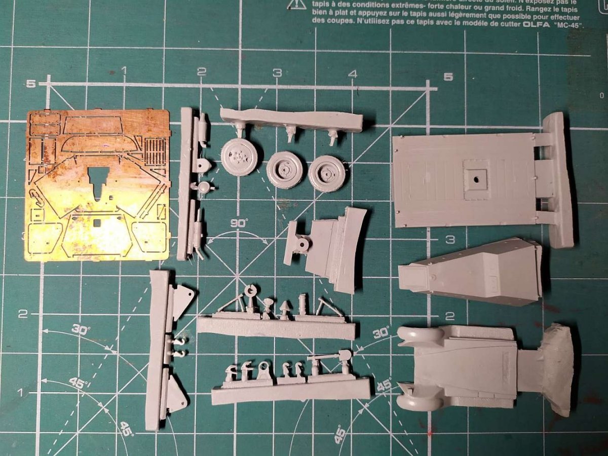 Maquette SEA035 ZiS-41 Canon automoteur antichar soviétique au 1/72 – imagen 2